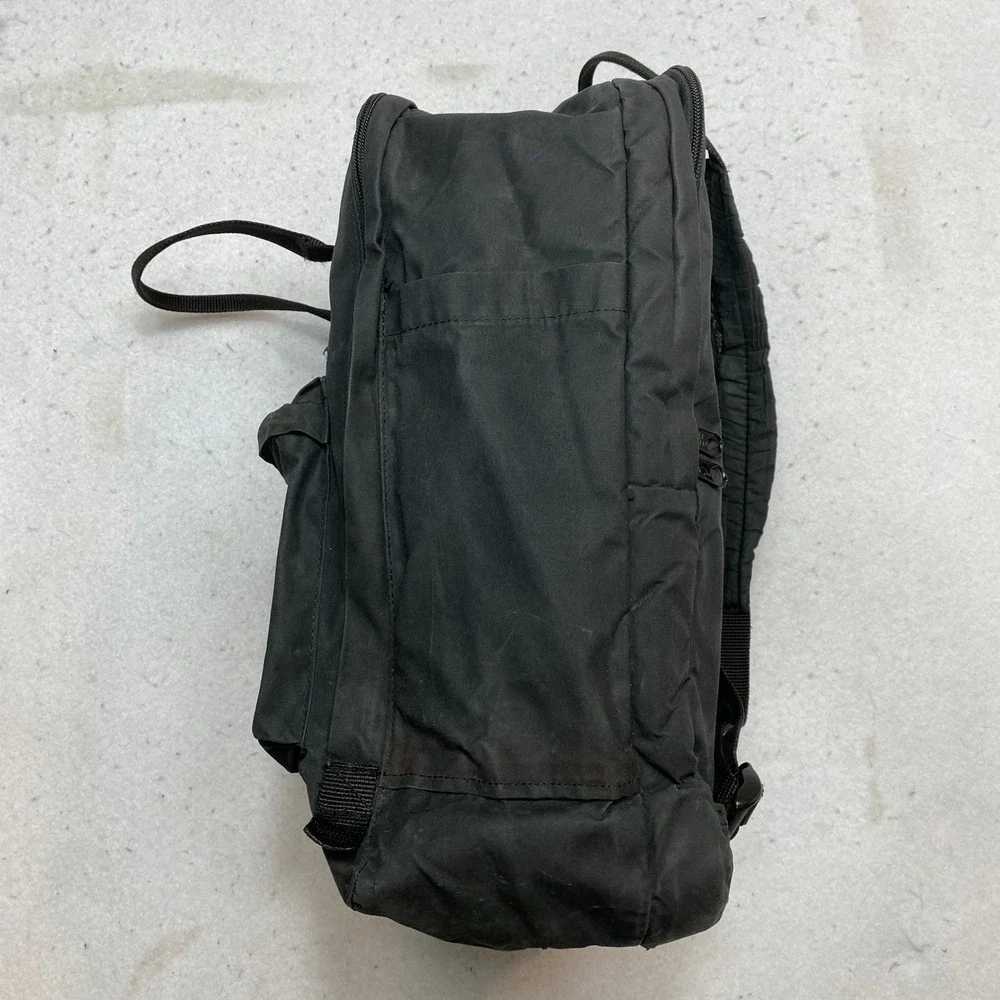 Fjallraven Backpack Unisex OS Black Kanken Classic Vinylon F Bag